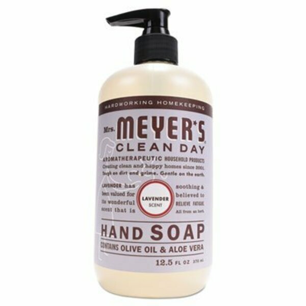 Sc Johnson Mrs.Meyers, Clean Day Liquid Hand Soap, Lavender, 12.5 Oz, 6PK 651311
